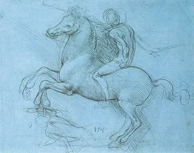 Estudio Caballo Sforza Leonardo da Vinci